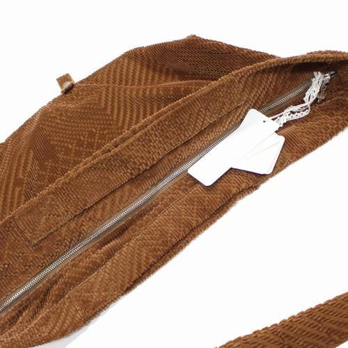 ミナペルホネン chum ショルダーバッグ ブラウン ボディバッグ minaperhonen ミナペルホネン land puzzle ボディバッグ ショルダー