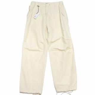 AURALEE ������꡼ 23SS HIGH DENSITY FINX LINEN WEATHER FIELD PANTS �ѥ�� 3 ���եۥ磻��