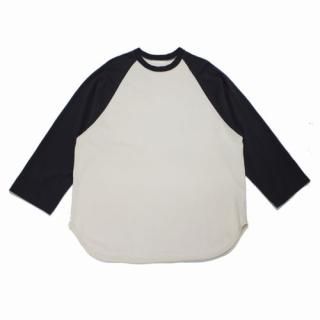 blurhms֥顼ॹ 23SS C/Silk Nep Baseball Raglan åȥ󥷥륯 ͥå ١ܡ 饰T