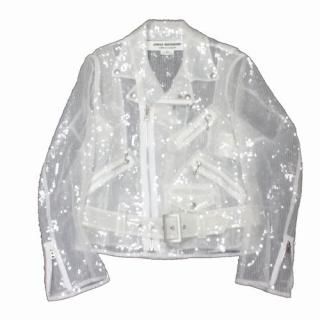 JUNYA WATANABE ������ �勵�ʥ� 21SS ���ѥ󥳡��� �������롼 �饤������ ���㥱�å� XS �ۥ磻��