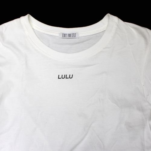 EDIT.FORLULU エディットフォールル 2017 abc LULU TEE ロゴ Tシャツ ...