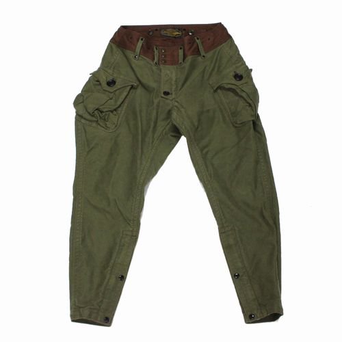 FREEWHEELERS フリーホイーラーズ 21AW TAILDRAGGER WINTER FLYING TROUSERS 32 オリーブ -  ブランド古着買取・販売unstitchオンラインショップ