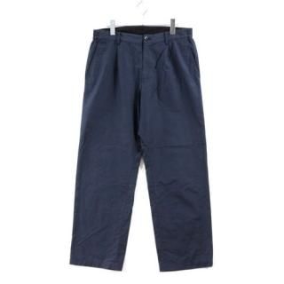 【FACTOTUM】T/Rツイルストレッチルーズタックスラックス FACTOTUM】T/Rツイルストレッチルーズタックスラックス