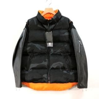 UNDERCOVER  VALENTINO 30th Anniversary Leather sleeve down jacket µ쥶 󥸥㥱å 1