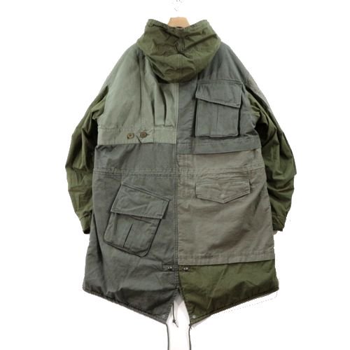 UNDERCOVER ISM アンダーカバーイズム 22AW 解体アーミーコットン ...