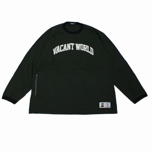 UNDERCOVER アンダーカバー 23SS トリムLS TEE VACANT WORLD PATCH