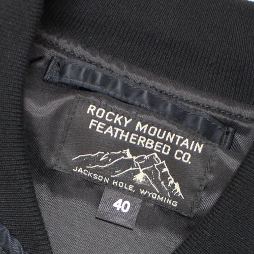 Rocky Mountain Featherbed RMFB GRAND TETON L-2CA JACKET ジャケット 40 ブラック -  ブランド古着買取・販売unstitchオンラインショップ