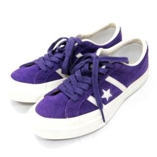 CONVERSE С STAR&BARS SUEDE ɥС  US4.5 ѡץ