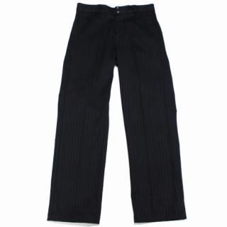 MINEDENIM �ޥ���ǥ˥� 22SS Discharge Stripe Semi Wide Denim PS ���ȥ饤�ץǥ˥�ѥ�� 30 �֥�å�