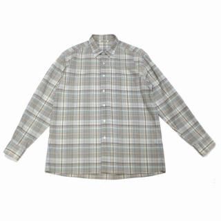 AURALEE ꡼ 19SS SUPER LIGHT WOOL CHECK SHIRTS ѡ饤ȥå 3 ١