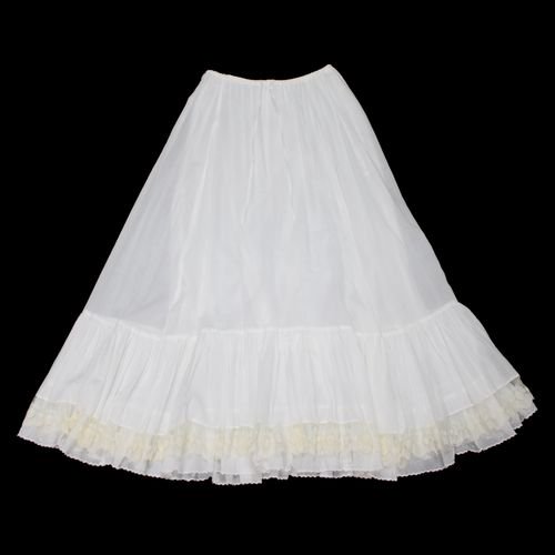 nowos ノーウォス 18AW vintage lace skirt ヴィンテージレーススカート M ホワイト -  ブランド古着買取・販売unstitchオンラインショップ