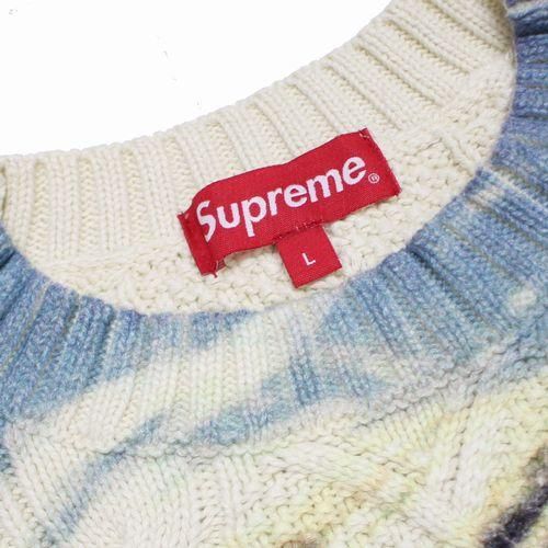 型番 supreme 23ss ニットセーター - トップス