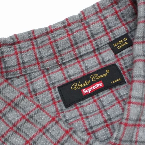 Supreme シュプリーム 23SS UNDERCOVER Flannel Shirt 半袖 フランネル ...