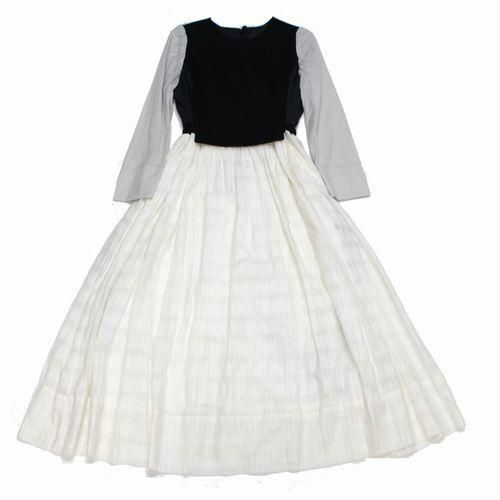 GASA ガサ linen×cotton ワンピース gasa ガサ 16SS コットン