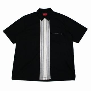 Supreme ץ꡼ 20SS BOWLING ZIP S/S SHIRT ݡ å Ⱦµ L ֥å