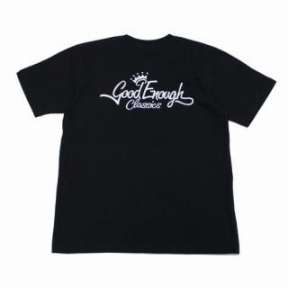 GOODENOUGH ���åɥ��ʥ� 17SS PRINT POCKET TEE - CLASSICS �ݥ��å� T����� M �֥�å�