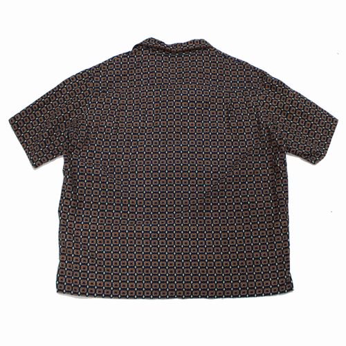 Ernie Palo アーニーパロ 23SS Small Pattern Open-Collar Shirt