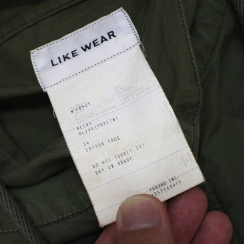 YAECA LIKE WEAR ヤエカ M51 MODS PARKA モッズコート 34 オリーブ