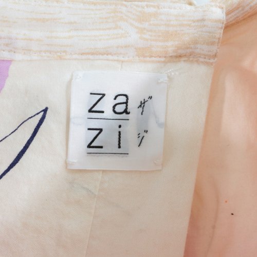 ZAZI ザジ 刺し子スカート ホワイト ピンク - ブランド古着買取・販売 ...