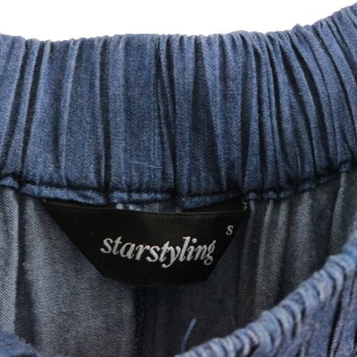 starstyling スタースタイリング 箔プリント ボリューム スカート S