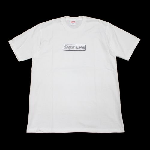 Supreme シュプリーム 21SS KAWS Chalk Logo Tee カウズ チョークロゴT