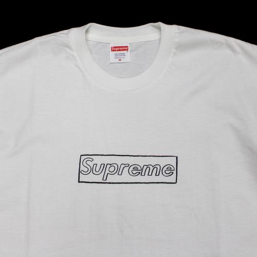 Supreme シュプリーム 21SS KAWS Chalk Logo Tee カウズ チョークロゴT