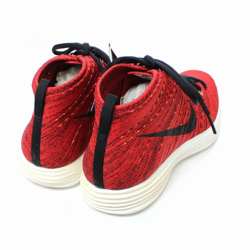 NIKE ナイキ 2013 LUNAR FLYKNIT CHUKKA ルナ フライニット チャッカ US9(27cm) レッド -  ブランド古着買取・販売unstitchオンラインショップ