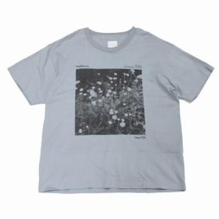toujours ȥ塼 23SS wildflower photo print T-shirts T F ֥롼졼