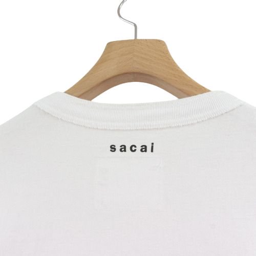 SACAI 22SS Tシャツ 白 サイズ 3 サカイ ロゴメンズ - Tシャツ ...