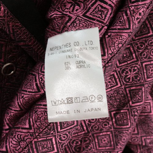 Needles ニードルス 21SS V NECK COWBOY SHIRT Vネック カウボーイシャツ M ピンク -  ブランド古着買取・販売unstitchオンラインショップ