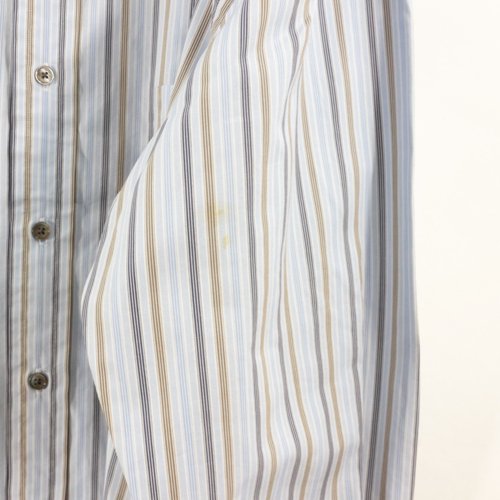 nuterm ニューターム 22SS The Earl B.D.collar Shirts ストライプ