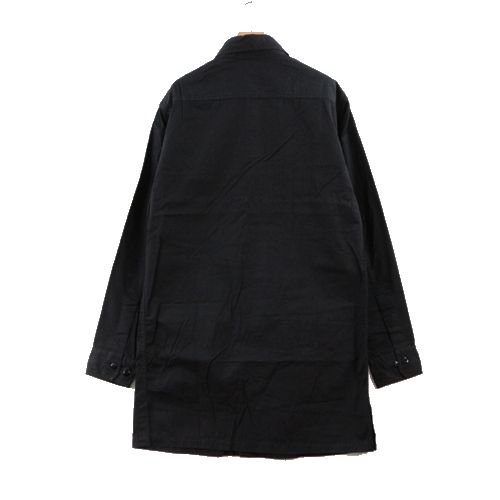 RANDOM IDENTITIES ランダムアイデンティティーズ Saharienne Shirt Jacket シャツ ジャケット M ブラック -  ブランド古着買取・販売unstitchオンラインショップ