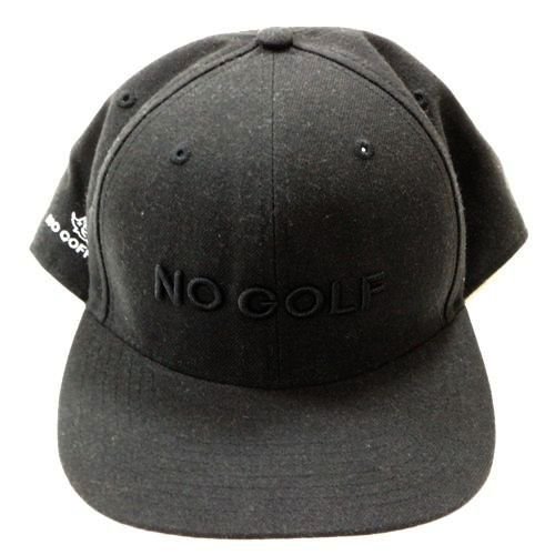 NOCOFFEE ×Clubhouse Golf Supply × 47 NO GOLF キャップ ブラック 