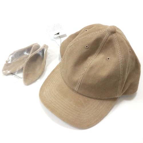 UNDERCOVER アンダーカバー 20AW コーデュロイミミ付CAP キャップ 蜘蛛巣城 ベージュ -  ブランド古着買取・販売unstitchオンラインショップ