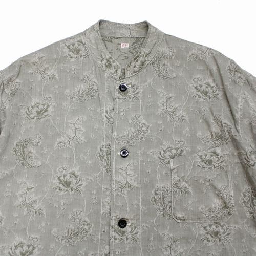 OUTIL ウティ 23SS CHEMISIER ARLEY 半袖シャツ 1 カーキ