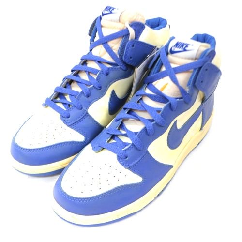 NIKE ナイキ 2007 DUNK HIGH QK ダンク ハイ US10 ブルー ホワイト