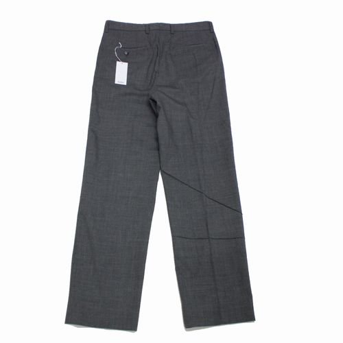 Kudos クードス 20SS TUCKED LINES TROUSERS スラックス パンツ 2 グレー -  ブランド古着買取・販売unstitchオンラインショップ