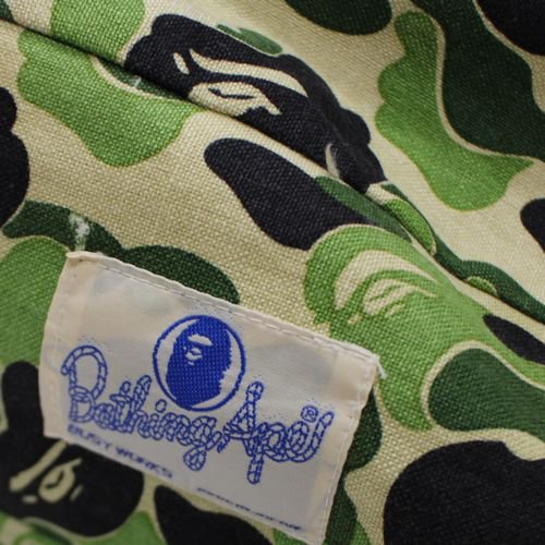 A BATHING APE ア ベイシング エイプ ABC CAMO DOG BED ドッグベッド クッション カーキ -  ブランド古着買取・販売unstitchオンラインショップ