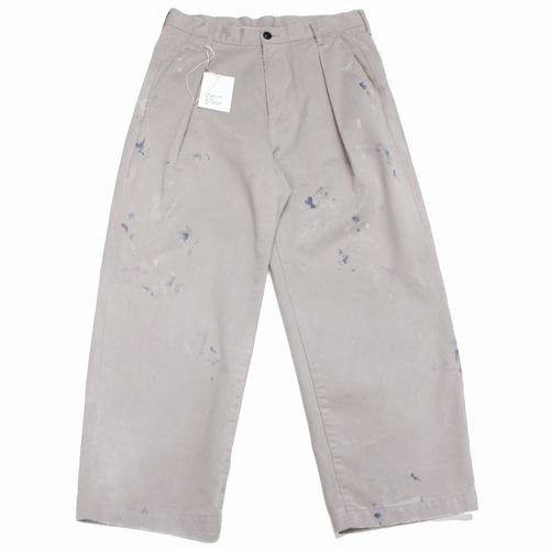 ANCELLM アンセルム 23SS PAINT CHINO TROUSERS ペイントチノ 