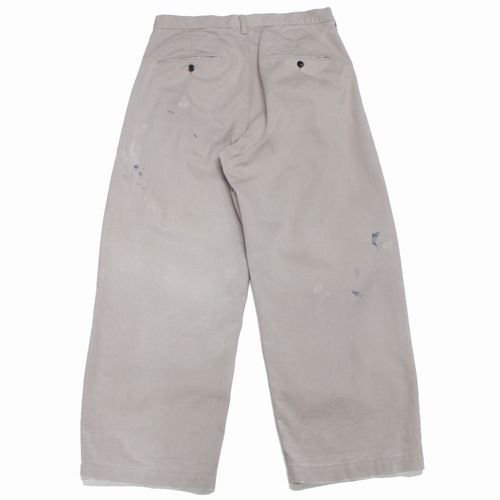 ANCELLM アンセルム 23SS PAINT CHINO TROUSERS ペイントチノ ...