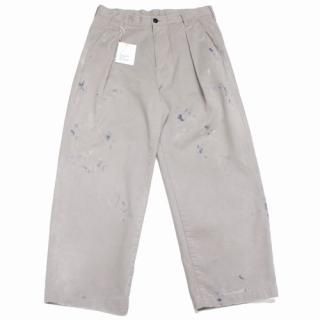 ANCELLM 󥻥 23SS PAINT CHINO TROUSERS ڥȥΥȥ饦 ѥ 3 졼