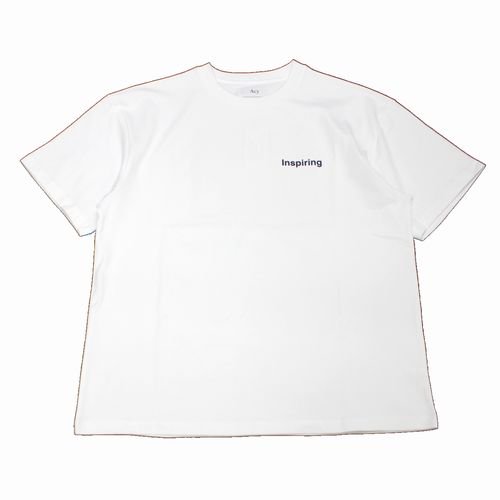 Acy エイシー 23SS INSPIRING TEE Tシャツ 03 ホワイト - ブランド古着 