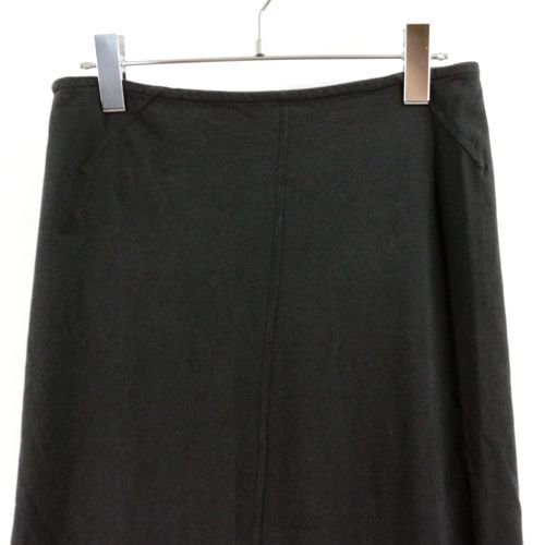 pelleq ペレック 21SS twisted cotton patchwork skirt スカート 34 ブラック -  ブランド古着買取・販売unstitchオンラインショップ