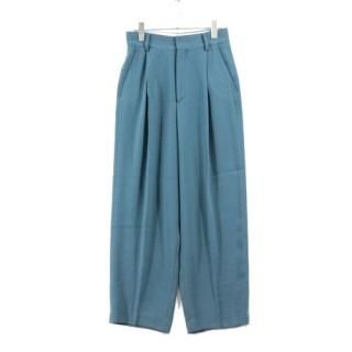 6(ROKU)  GEORGETTE TUCK PANTS 硼åȥåѥ 36 ꡼