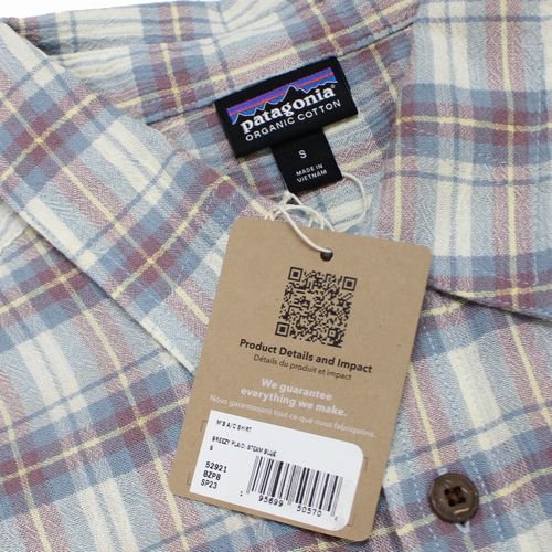 Patagonia パタゴニア 23SS Men's A/C Shirt メンズ・A/Cシャツ S ブルー -  ブランド古着買取・販売unstitchオンラインショップ