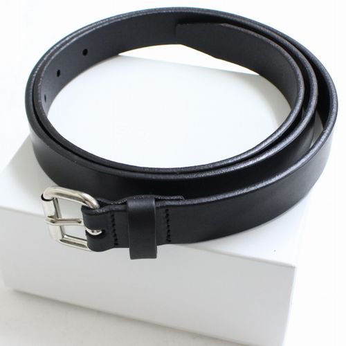 SOPHNET. ソフネット 23SS LEATHER BELT レザーベルト L ブラック