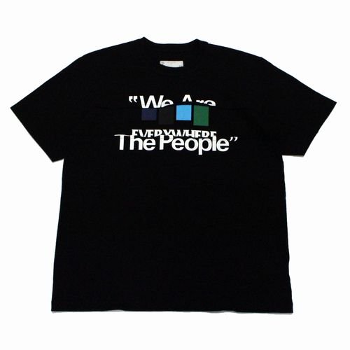 sacai サカイ 21SS Archive Mix T-shirt Tシャツ 4 ブラック 