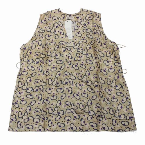 BUNON ブノン 22AW V-neck Ribbon Vest (Hazel) ベスト ベージュ -  ブランド古着買取・販売unstitchオンラインショップ