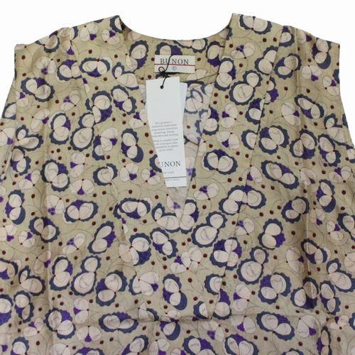 BUNON ブノン 22AW V-neck Ribbon Vest (Hazel) ベスト ベージュ