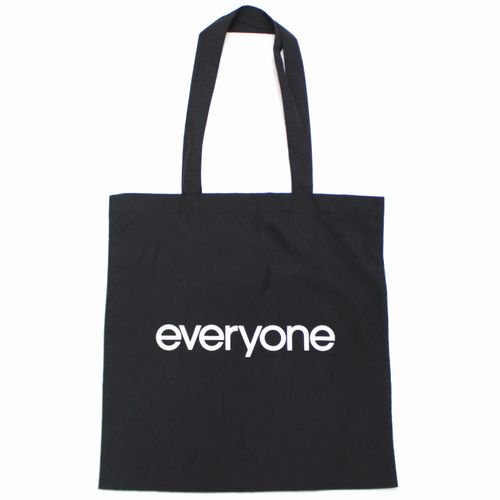 新品未使用 everyone nylon logo tote bag BLACK